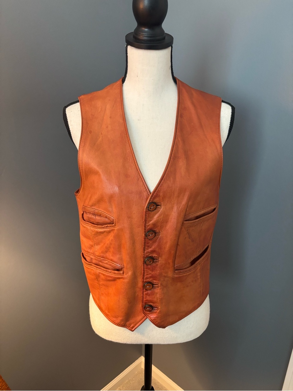 Handmade Leather Vest